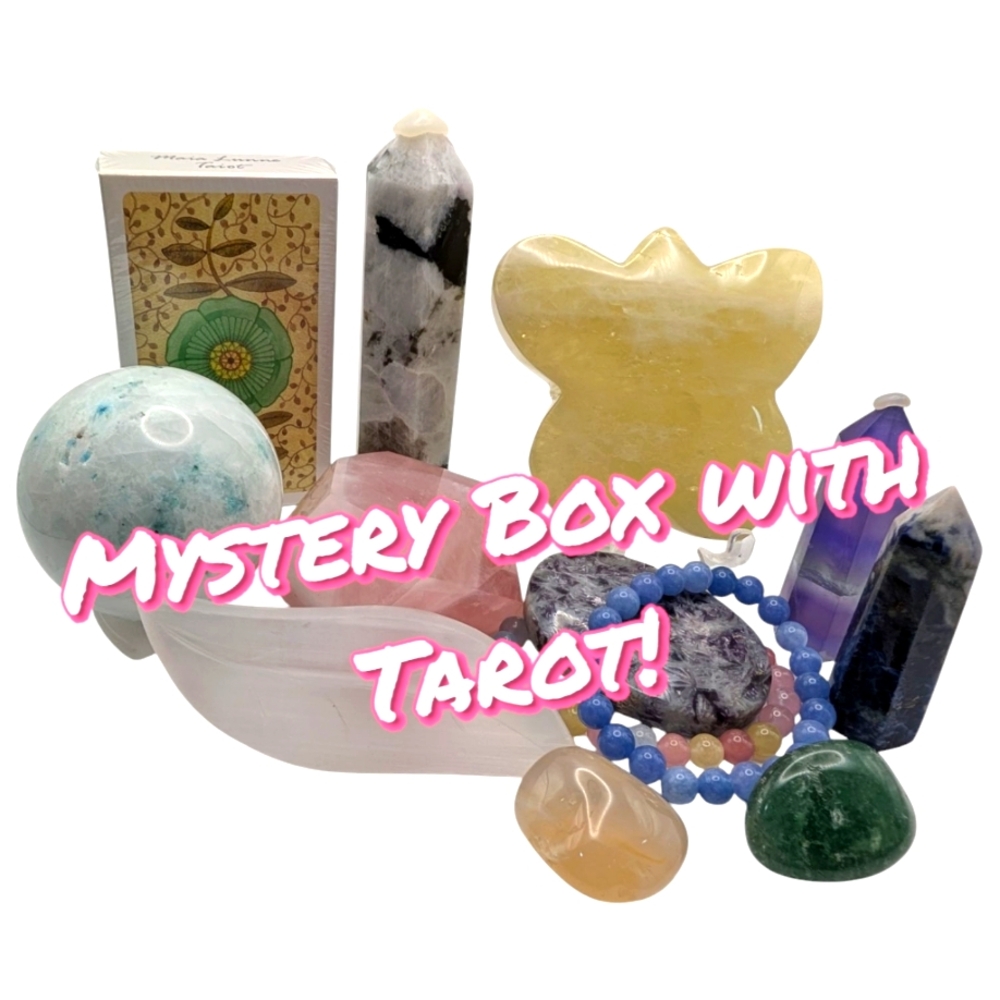 Tarot And Crystal Mystery Box
